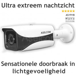 Ultra extreem lichtgevoelige bewakingscamera 